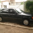 El Mercedes en casa