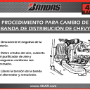 CAMBIO DE BANDA DE CHEVY